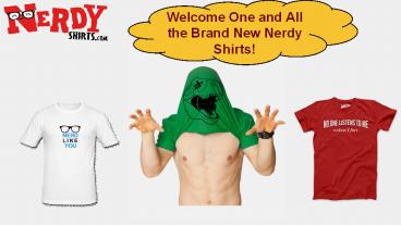 New Nerdy Shirts