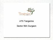 ATS Tangerine Apartments Sector 99A Gurgaon