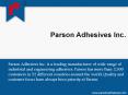 Anaerobic adhesive - Parson Adhesives PowerPoint PPT Presentation