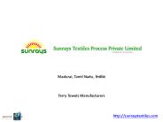 Terry Towel Manufacturers in India - Sunrays Textiles
