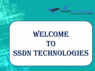 Dot Net Training Institute in Delhi - SSDN Technologies