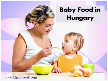 Baby Food in Hungary