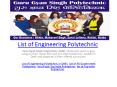 List of Engineering Polytechnic PowerPoint PPT Presentation
