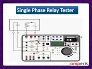 Single phase relay tester