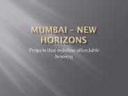 Mumbai – New Horizons