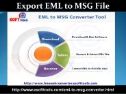 Export EML to MSG File