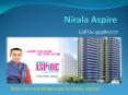 Nirala Aspire beautiful amenities residential apartment PowerPoint PPT Presentation