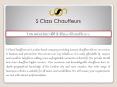 S Class Chauffeurs London PowerPoint PPT Presentation