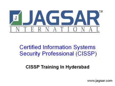 CISSP Corporate Technical Training center