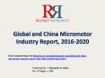 Micromotor Industry Analysis 2016 and Forecast to 2020