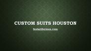 Custom Suits Houston