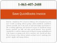 1-865-407-2488 Save Quickbooks Invoice Support (1)