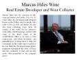 Marcus Hiles Wine - Real Estate Developer and Wine Collector PowerPoint PPT Presentation
