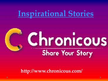 Inspirational Stories