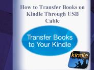How to transfer books on Kindle through USB cable
