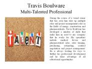 Travis Boulware - Multi-Talented Professional (1)