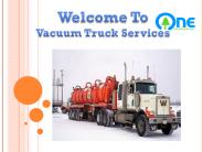 Vacuum Truck Services