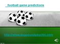 pro football predictions PowerPoint PPT Presentation
