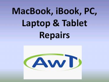 MacBook & iBook Repairs1