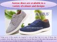 Aureus shoes are available in a variety of colours and designs PowerPoint PPT Presentation