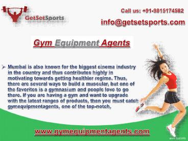Noticeable Gym & Fitness Equipments Manufacturers in Delhi