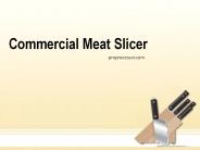 Commercial Meat Slicer by ProProcessor