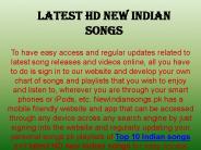 latest HD new Indian songs