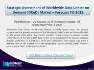 Global Data Center on Demand Market Analysis 2016 to 2021