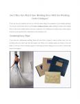 Don’t Miss Out: Match Your Wedding Dress With Our Wedding Cards Catalogue! PowerPoint PPT Presentation