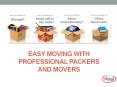Easy Moving with Professional Packers and Movers PowerPoint PPT Presentation