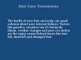 Hair Fall Treatment PowerPoint PPT Presentation
