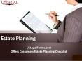 USLegalForms.com Offers Customers Estate Planning Checklist PowerPoint PPT Presentation