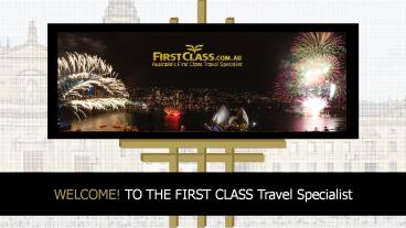 Top Travel Specialists | firstclass.com.au