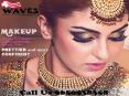 Guaranteed flawless makeup and  finest quality by our professional makeup artists.Call 9650538358.
