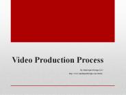 Video Production Process -  Video Production Dubai