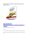 Easy Profit P.I.E Review demo - $22,700 bonus PowerPoint PPT Presentation
