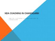 NDA Coaching in Chandigarh