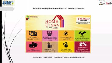 Panchsheel Hynish Home Utsav Noida