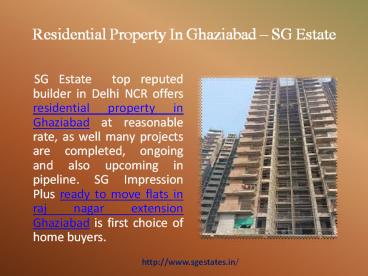 Residential property in Ghaziabad