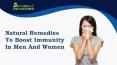 Natural Remedies To Boost Immunity In Men And Women PowerPoint PPT Presentation