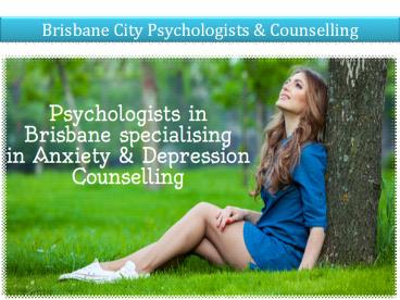 Brisbane City Psychologists & Counselling