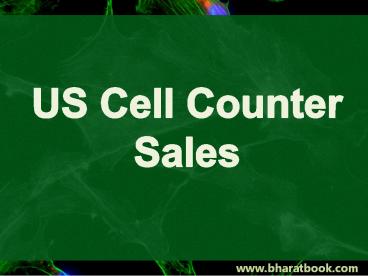 United States Cell Counter Sales