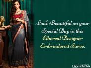 Designer Embroidered Saree