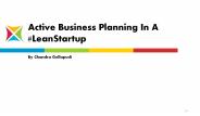 The Elements of Business Plan - Entroids