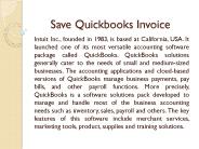 1-865-407-2488 Save Quickbooks Invoice | Quickbooks Support