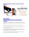 SyndSocial Detail Review and SyndSocial $22,700 Bonus PowerPoint PPT Presentation