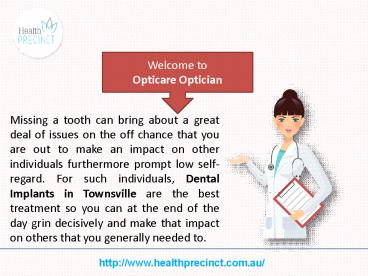 Dental Implants Service in Townsville