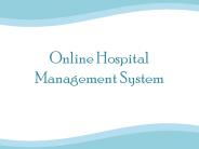 Online Hospital Management System