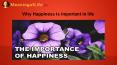 Why happiness is important in life PowerPoint PPT Presentation