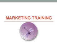 Marketing Training